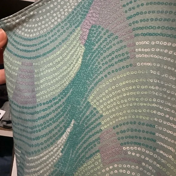 EUC Columbia Dresses Columbia Prima Agua Dress Stretch Shelf Bra Teal/White XL - Picture 4 of 4